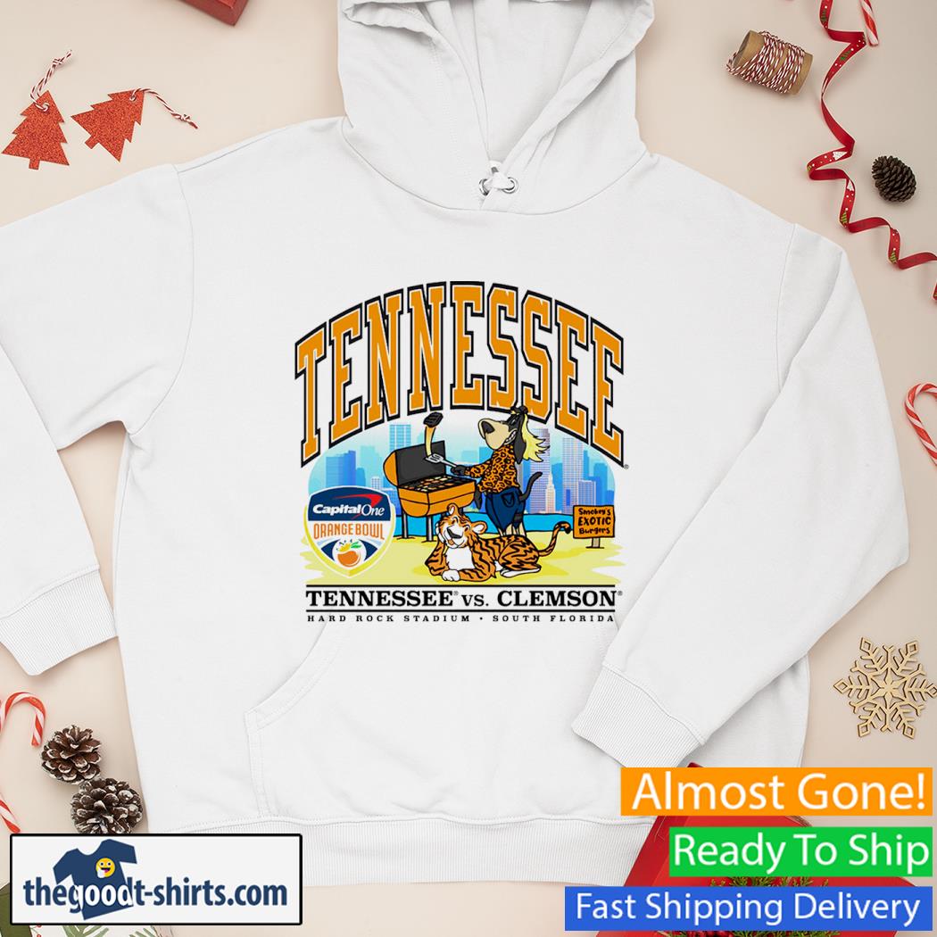 Tennessee Orange Bowl Smokey Shirt Hoodie