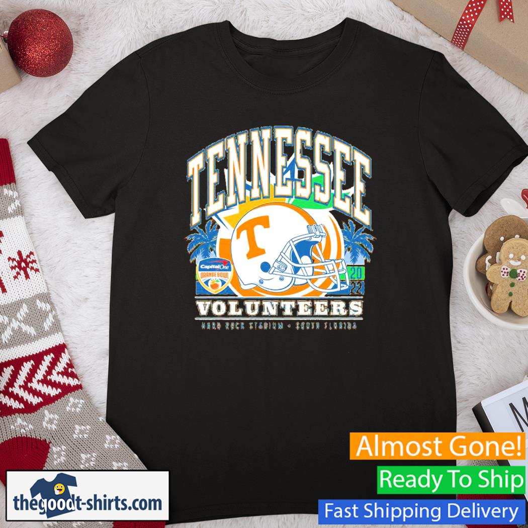 Tennessee Volunteers Orange Bowl Arch Helmet 2022 Shirt