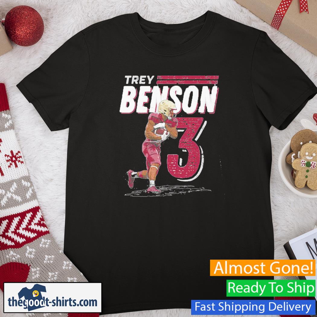 Trey Benson College Dash Wht Shirt