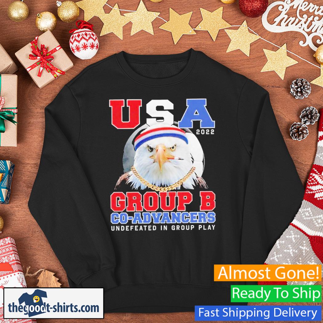 USA Group B Co Advancers Undefeated In Group Play Eagle USA Shirt Sweater