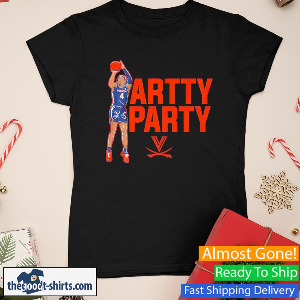 Virginia Basketball Armaan Franklin Artty Party Shirt Ladies Tee