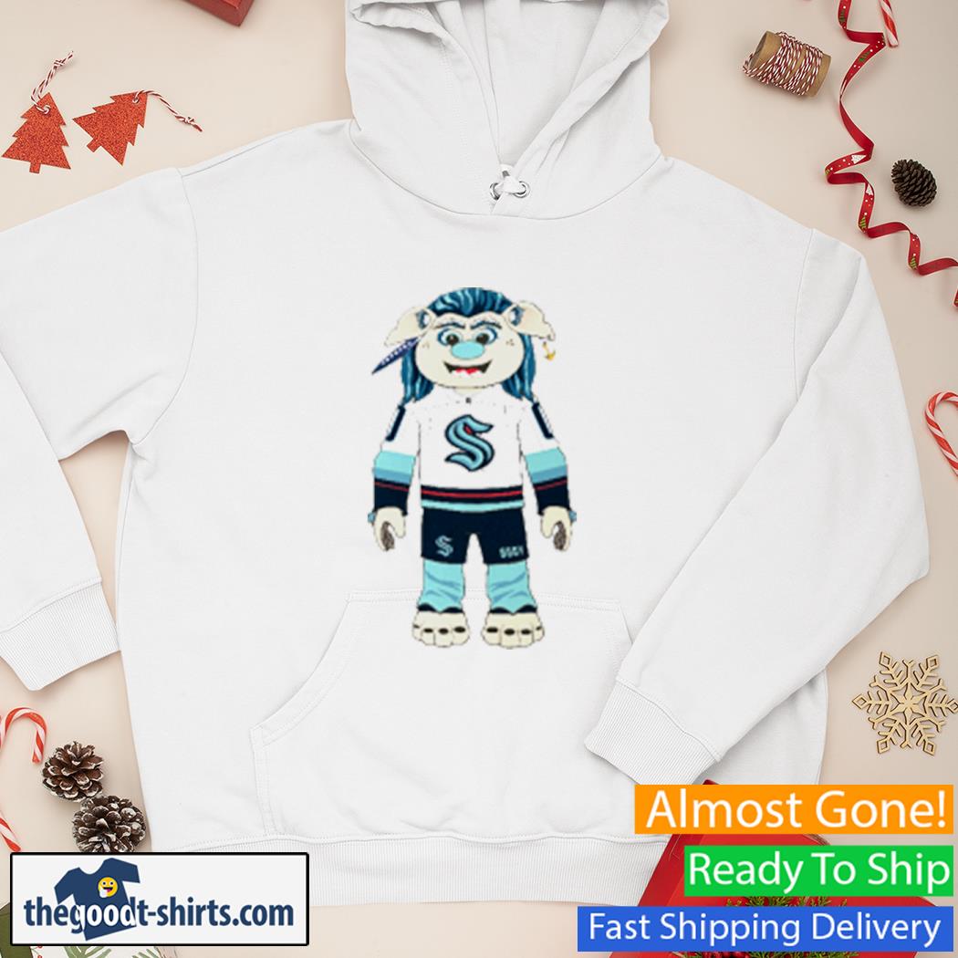 Official Seattle Kraken Fanatics Mascot Buoy Shirt Hoodie
