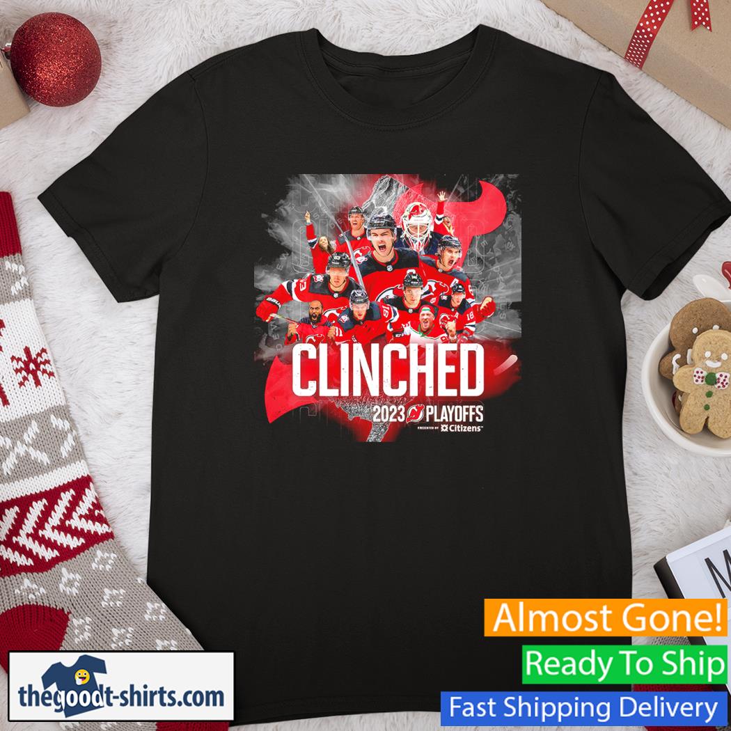 New Jersey Devils Stanley Cup Playoffs Clinched 2023 Shirt