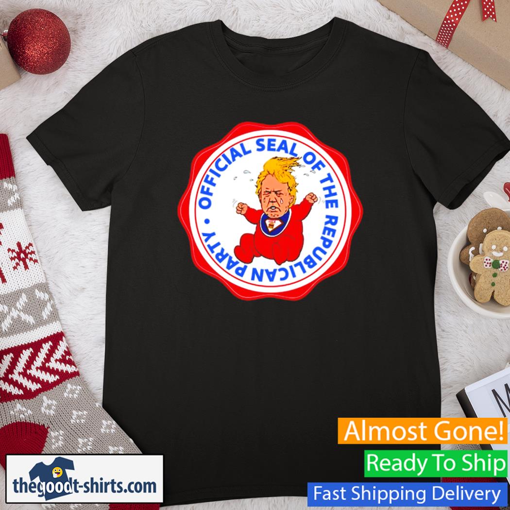 Official Seal Of The Republican Party Trump Baby Funny Shirt