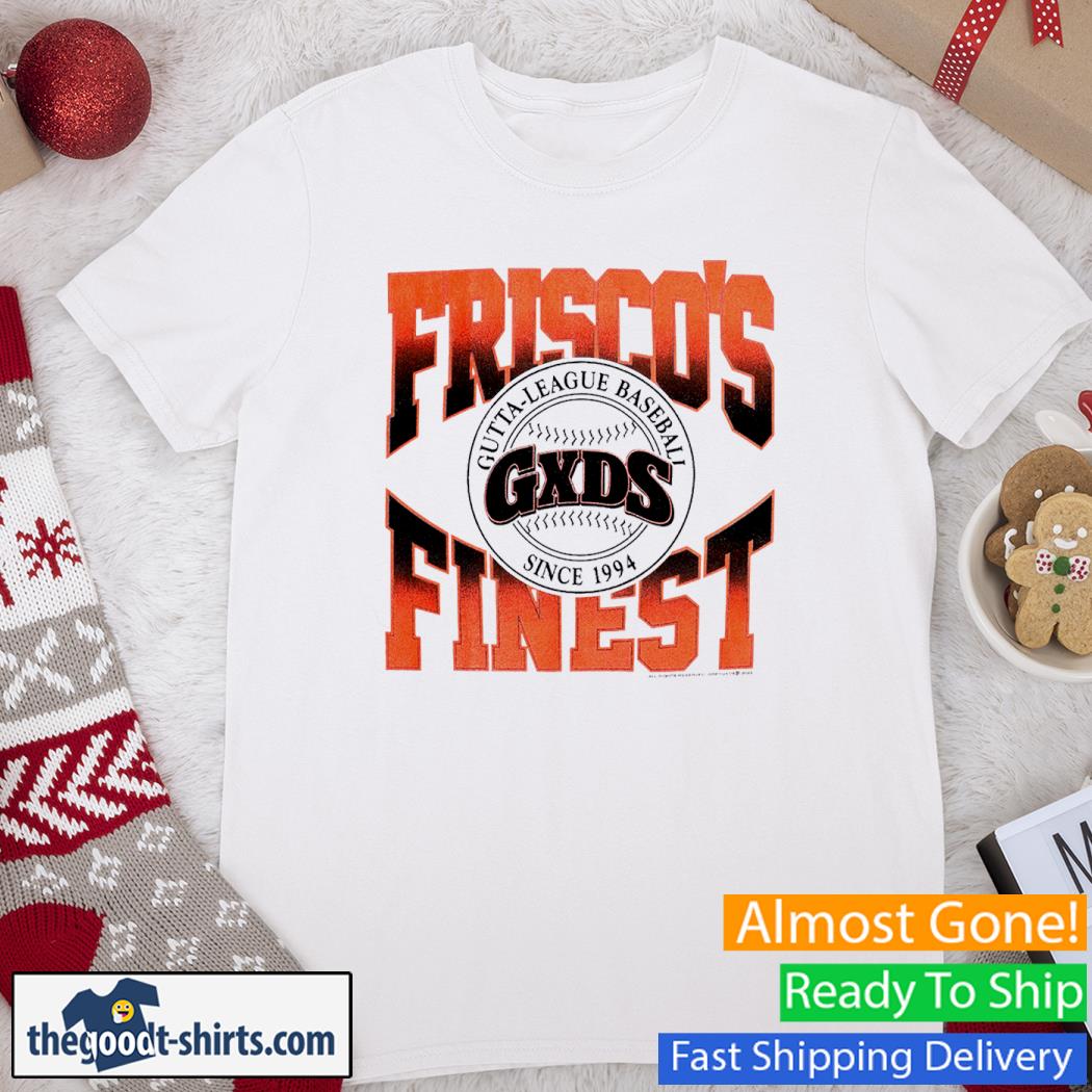 Frisco's Finest Gutta League Baseball Shirt