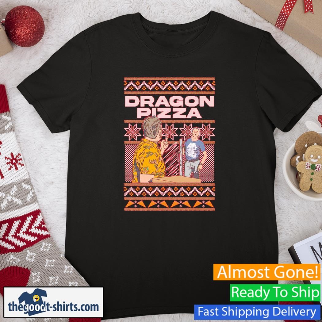 Dragon Pizza Christmas Ugly Shirt