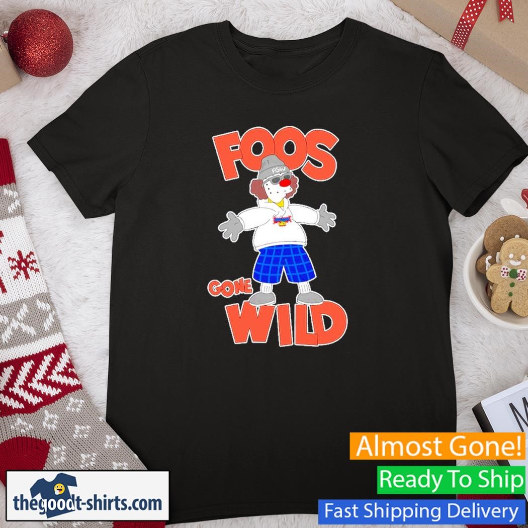 Foos Gone Wild Foodville Clown Funny T-Shirt
