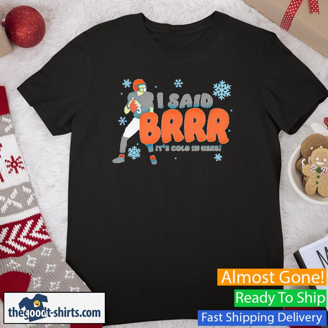 I Said Brrr It's Cold In Here Christmas Shirt