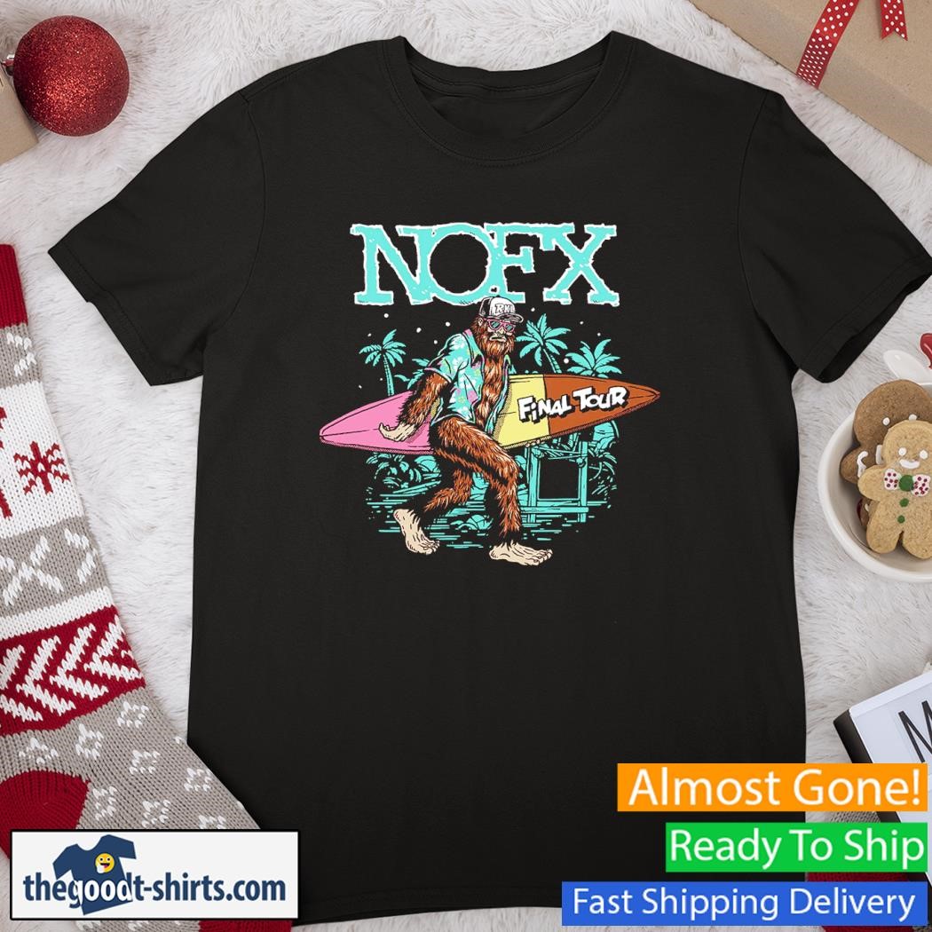 Nofx Final Tour Sasquatch T-Shirt